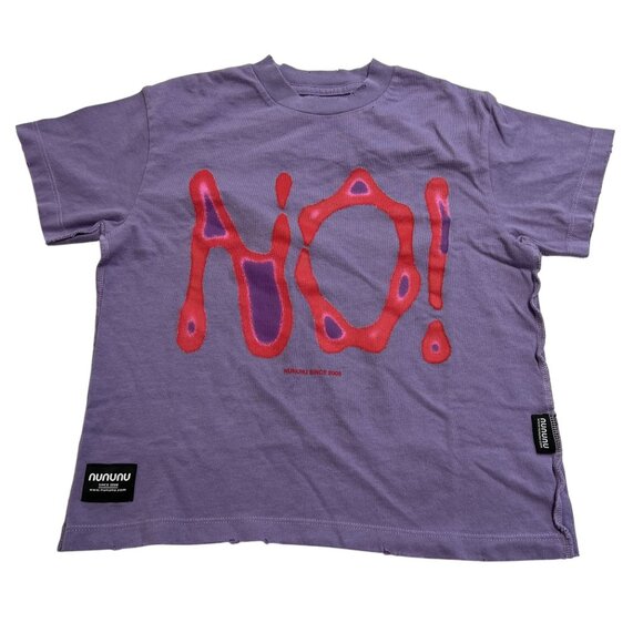Nununu Hell No! T-Shirt in Mauve Mist - Picture 1 of 4